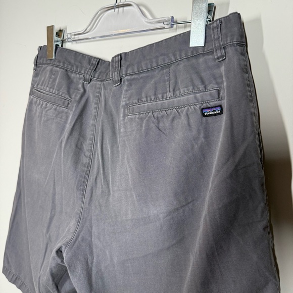 Patagonia Organic Cotton Chino Shorts Men’s 34 Gray Casual Summer - Picture 4 of 6